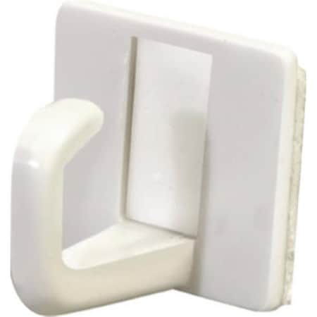 Hillman Hillman Fasteners 122299 4.2 x 2.5 in. White Plastic Adhesive Cup Hook - 6 Pack 772921